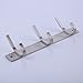 KES Rustproof Coat Rack Wall Mounted Stainless Steel 3-Hook Towel Hook Hook Rack Hook Rail Rust Resistant Brushed Finish, AH203H3-2