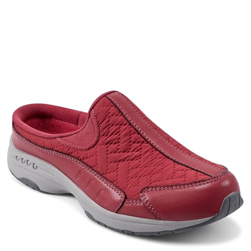 Easy Spirit Traveltime Women's Slip On, 12 B(M) US, Red