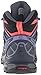 Salomon Women's X Ultra Mid 2 GTX W hiking Boot, Nightshade Grey/Deep Blue/Coral Punch, 7 B(M) US