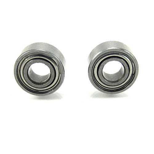 (2) 3x7x3mm Precision Ceramic Ball Bearings Metal Shields