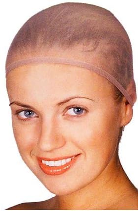 EDS Costumes Wig Cap Breathable Liner Pack of 2 (White)