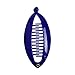 Set of 6 Mini Banana Clips - Blues