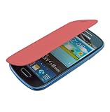 kwmobile Practical and chic FLIP COVER case for Samsung Galaxy S3 Mini i8190 in Hot Pink