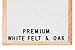 White Letter Board 12X12 Inch Best Size Changeable Letter Sign with Moveable Alphabet - Premium White Felt Letter Board