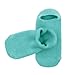 EMILYSTORES Moisturizing Socks Green Moisturize Soften Repair Cracked Skin Moisturizing Treatment Full Gel Jojoba Oil Vitamin E Spa Socks 1Pair