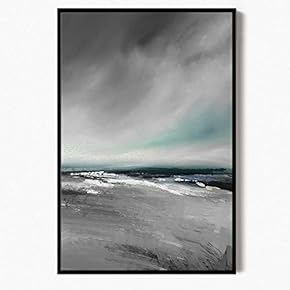 signwin Framed Canvas Wall Art Abstract Landscape Canvas...