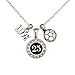 Custom Player Jersey ID Soccer Necklace (Available in 25 numbers)