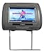 Rockville RTSVD961-GR 9” Gray Touchscreen Dual DVD/HDMI Car Headrest Monitors