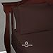 Cosy House Collection Everyday 1500 Series Bed Sheet Set - Ultra Soft & Cool Hotel Bedding - Deep Pocket - Wrinkle, Stain and Fade Resistant - 4 Piece Set (King, Chocolate)