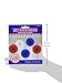 Amscan Red White and Blue Fourth of July Party Hanging Fan Decoration, Paper, 6