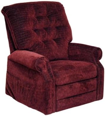 Patriot Pow'r Full Lay-Out Lift Chair Color: Vino