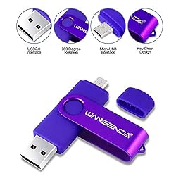 WANSENDA OTG 2 in 1 Micro USB Flash Drive 16GB 32GB