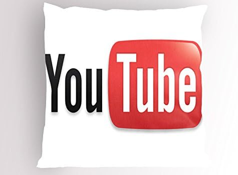 Youtube (2) Fasfion Design Decorative Throw Pillow Cover Cushion Case 18X18 Inch