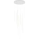 Kuzco Lighting Chute - 135W LED Pendant-39.38 Inches Tall and 23.63 Inches Wide-White Finish