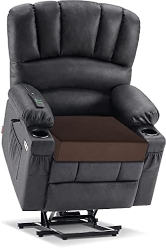 Tromlycs Extra Large Chair Seat Cushion for Recliner Velvet Foam