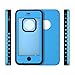 iPhone 5c Case, iThrough Underwater, Dust Proof, Snow Proof, Shockproof Case with Touched Screen Protector, Heavy Duty Protective Carrying Cover Case With a 3.5mm AUX Cable for iPhone 5c (Blue)