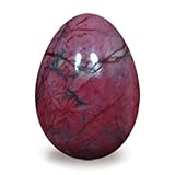 Pink Howlite Crystal Egg