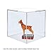 8 Inch Clear Acrylic Display Box with One Open Side No Lid Versatile Square Merchandise Storage Bin or Retail Product Riser No Assembly by Marketing Holders