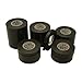 JVCC Premium Grade Electrical Tape [8 mils Thick] (EL7566-AW): 1/2 in. x 66 ft. (Black)