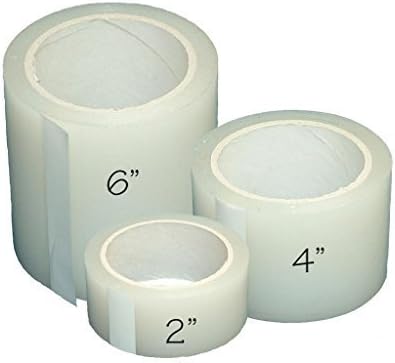 Greenhouse Plastic Poly Permanent Repair Tape UV Clear - Extra Strong (6 X 108') by GrowBiggerPlants