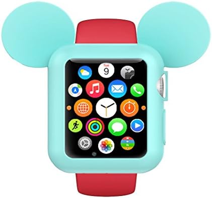 Apple Watch Case, SEANADO Unity Series Premium Protective Bumper Protective Case Rugged Armor for iWatch Series 3, Series2, Series 1 (Green 38mm)