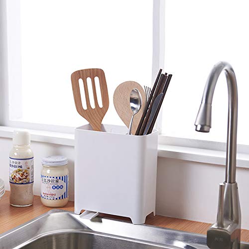 Chopstick Holders, Wisfruit Utensil Drying Rack/Chopsticks/Spoon/Fork/Knife Drainer Basket Flatware Storage Holder Chopstick Cage
