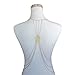 Boosic Vintage Mutli-Layers Flower Hollow Charm Crossover Back Body Chain For Women