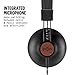 House of Marley, Positive Vibration 2 On-Ear Headphones – Comfortable Fit, Foldable Design, Premium Sound, Single Sided Tangle-free Braided Cable, EM-JH121-SB Signature Blackthumb 4