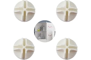 WENTOENAPP 20 Pcs White Plastic Wire Cube Connectors Wire Grid Cube Connectors for Modular, Closet Mounted Storage and Organization Systems, Mounted Closet Systems, Clothing and Closet Storage