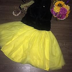 WDPL Women's Long Tutu Tulle Skirt A Line Floor