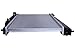 Prime Choice Auto Parts RK1026 Complete Aluminum Radiator