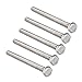 uxcell M8 x 100mm A2 Stainless Steel Fully Threaded Hex Head Screw Bolt 5 Pcs