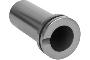 YIEPET 1kg 2KG 3kg High Purity Graphite Crucible,Graphite Crucible for Metal Melting Casting Refining Gold Silver Copper Brass Aluminum