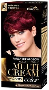Joanna Multi Cream Color Dye Cherry Red /35/