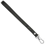 Alban Leather Wrist Strap (Black)