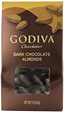 Godiva Dark Chocolate Almonds, 2-ounces (Pack of 5)