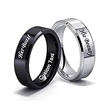 4EAELove Customize Couples Ring Promise Ring His