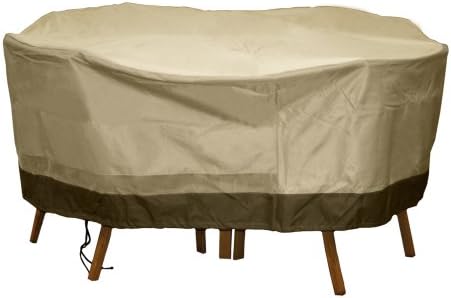 Patio Armor Deluxe Round Table and Chair Set Cover