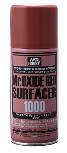 Mr. OXIDE RED Surfacer 1000 170ml Spray by Mr. Hobby