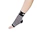 Compression Foot Sleeves, Best Pair of Black Socks for Men & Women, Relieve Pain of Muscle Cramps & Swelling Ankle, Heel Arch Support Brace, 100% Money Back Guarantee + Free E-Journal