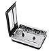HDE Tape-to-MP3 Retro Cassette Player USB Portable Tape Deck Capture MP3 Audio via USB Includes Headphones and Software