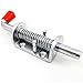 Red Hound Auto 2 Lock Barrel Bolt Spring Latch Premium Stainless Steel Loaded Long Heavy Duty 6.5 Inch