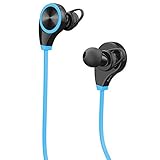 Bluetooth Headphones,CAMTOA Wireless Runner Headset - Sport Noise Cancelling Sweatproof Earphones with Mic for IOS & Android Devices