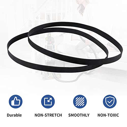 KEEPOW Part 440005536 Replacement Belts Fit for Hoover FH51000 FH51001 FH51002 Dual Power Max