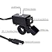 Aileap Upgraded Waterproof Motorcycle USB Charger Adapter with SAE Quick Disconnect Harness and Power Switch 5V/3.1A Smart Charging Power Port for iPhone, Tablets, Samsung, Huawei (2USB SAE Terminal)