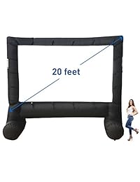 MEGA Pantalla de Vídeo   Pantalla de Proyección Inflable   Pantalla Portátil Grande Exterior