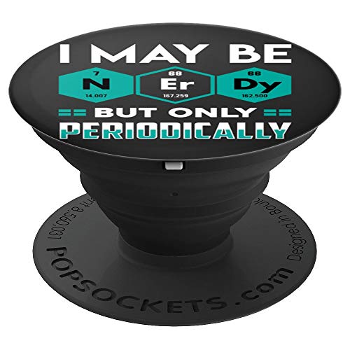 שולחן Ginial נייד Nerd Peridocal של אלמנטים כימיה Popsockets Stand
