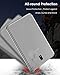 Samsung Galaxy Tab S4 10.5 Case, TopACE Ultra Thin Soft Gel TPU Silicone Case Cover for Samsung Galaxy Tab S4 SM-T830 Wi-Fi/SM-T835 4G LTE 10.5-inch 2018 Release Tablet (Frosted White)