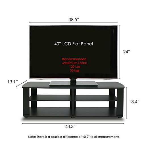 Tv Stands For Flat Screens 42" 55" Inch Wood Storage Media Console