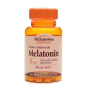 Image Unavailable. Image not available for. Color: Sundown Naturals Melatonin 5mg ...